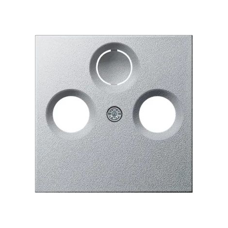 Gira Tapa Toma de antena coaxial System 55 F Alu [086926], 0869 26