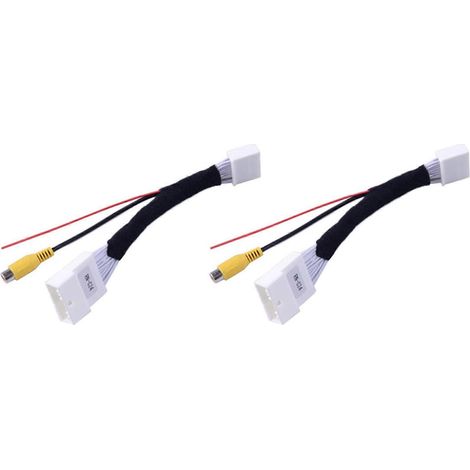 Adaptateur 2 x 24 broches pour câble de connexion de caméra de recul compatible avec Renault & Dacia, Opel et Vauxhall Clio 4 (à partir de 2012). (1/5)