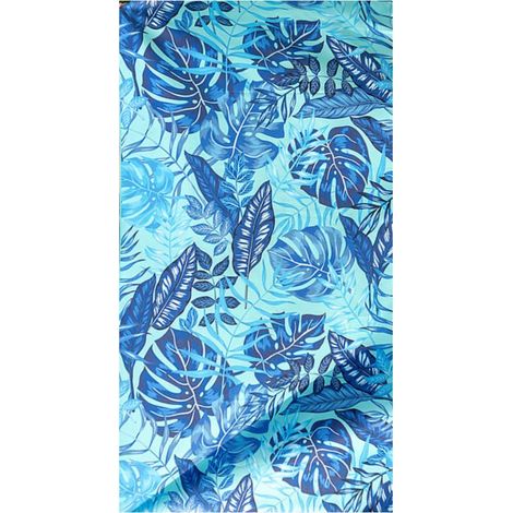 Serviette De Plage - 160 X 80 Cm - Absorbante Légère Pour Plage Piscine Jardin Terrasse - 1 Pièce (1/5)
