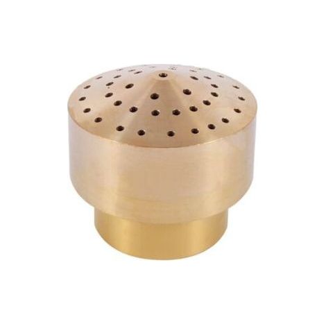 Fountain Nozzle, Brass Column Garden Pond Fountain Water Nozzle Sprinkler Spray Head Gold 1/4"/1/2"/3/4", 1 PC(1/4") (1/4)