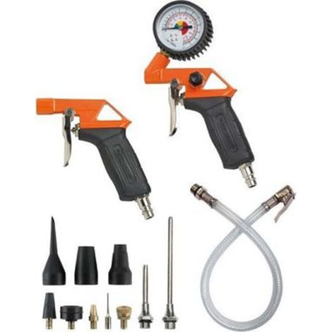 Accesorios compresor Black+Decker 13 piezas presión 0-20 bar (1/2)