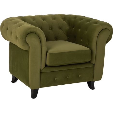 Sillón verde 110x81x77h cm (1/5)
