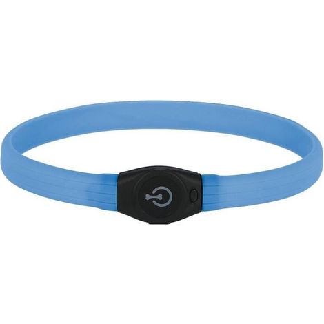 Kerbl Maxi Safe Collare LED Blu Visibilità 500m (1/5)