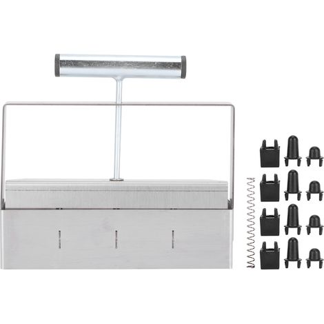 Bloc de Terre Manuel 4 Cases pour Semis, Outil de Jardinage Serre et Plantation (1/5)