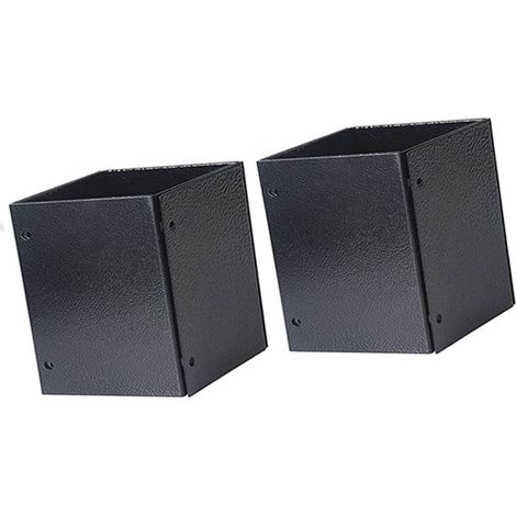 Protection de poteau en acier inoxydable réglable pour boîte aux lettres et clôtures (1/5)