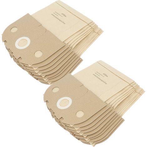 vhbw 20x bolsa reemplaza Swirl V 63 para aspiradora 29,5 cm x 22,5 cm arena (1/4)