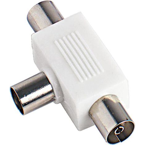 Fanton 32060 Adattatore Induttivo Schermato Da Spina Ø95Mm A 2 Prese Ø95Mm Bianco