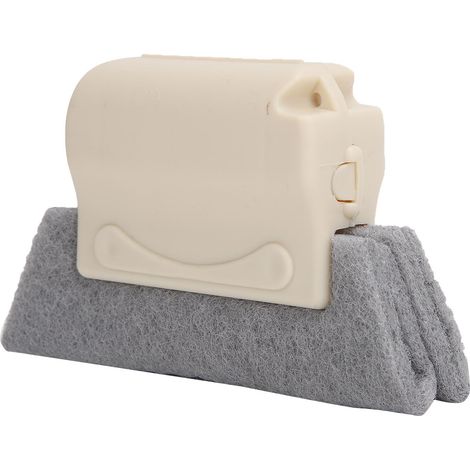 Brosse de nettoyage pour rainures de fenêtres, outil de nettoyage portatif pour les fentes et les interstices des fenêtres (1/5)