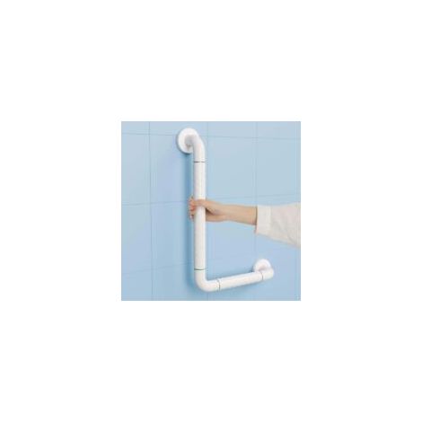Maniglioni di sostegno per anziani, maniglia per doccia, maniglia per vasca in acciaio inox, maniglia di sicurezza antiscivolo, maniglia di sicurezza 45 x 45 cm, maniglia di sostegno a parete - Crezuo (1/4)