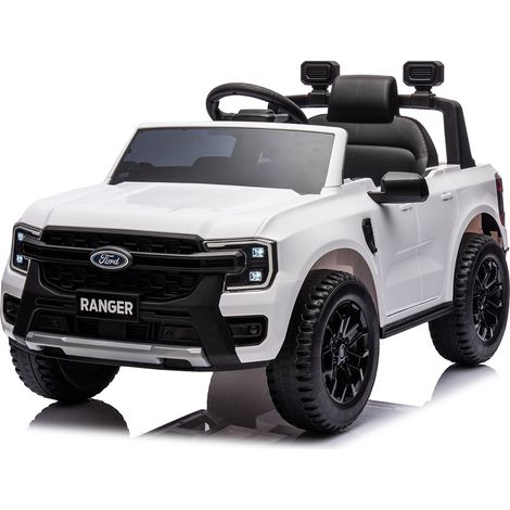 Macchina Elettrica per Bambini Licenza Ufficiale Ford Pick Up 10,8V 3,1Ah Bianco