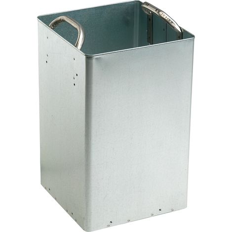 Bac intérieur pour corbeille Eden - 50l - galvanisé à chaud (1/4)