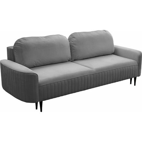 Sofá cama Kingston 138, Velluto 16, Almacenaje, 0, 92x244x102cm (1/5)