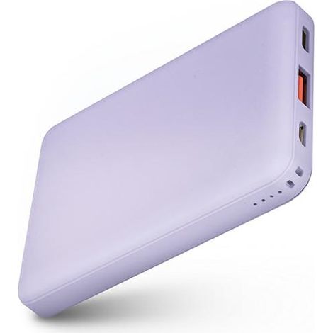 UNIQ Powerbank Fuele mini 8000mAhUSB-C 18W PD Carga rápida lavanda
