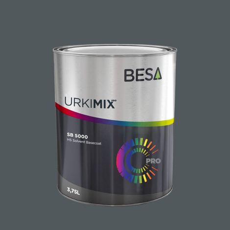 Pot de peinture Polyuréthane / bi composant Gris Fer RAL 7011  Mat - 150 gr