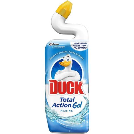DUCK Gel Disinfettante WC 750ml - Liquido Marine - Uccide 99,9% batteri (1/3)