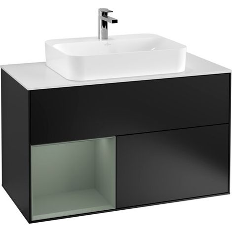 Villeroy & Boch G361GMPD Meuble sous-lavabo Finion G36 (1/2)