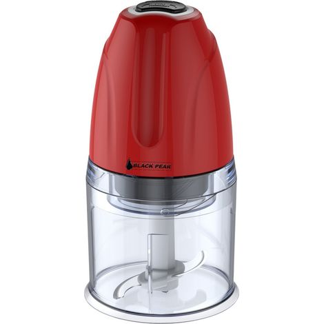 Mini Hachoir électrique Black Pear BHA36 - 300W - capacité 500mL - Bol transparent gradué - Lames en acier (1/3)