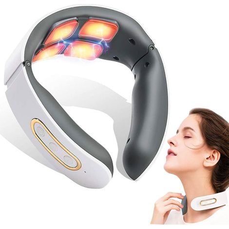 Massaggiatore cervicale riscaldato, massaggiatore elettrico intelligente per il collo - AquaForge (1/5)
