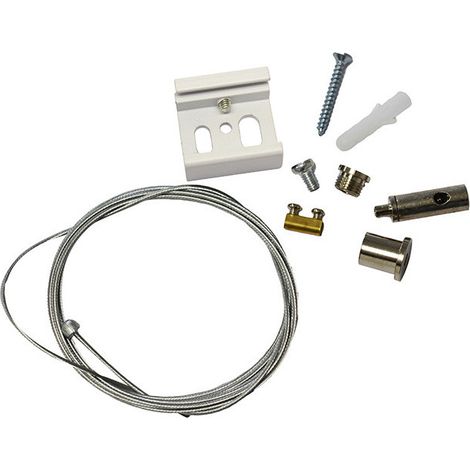 Kit de Suspension pour Rail Blanc 2 m Miidex Lighting® (1/2)