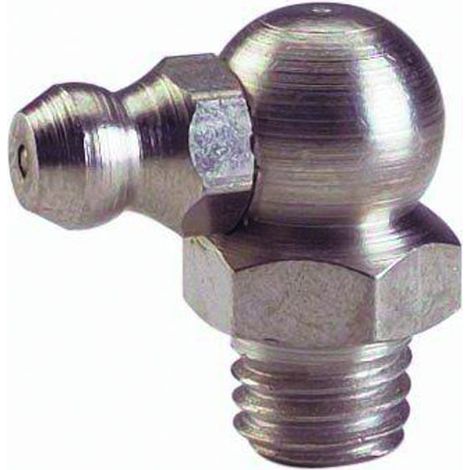 Graisseur HYDRAULIQUE COUDE 90° - 8 x 125 mm - Nombre de pièces : 5 - ALGI EQUIPEMENTS