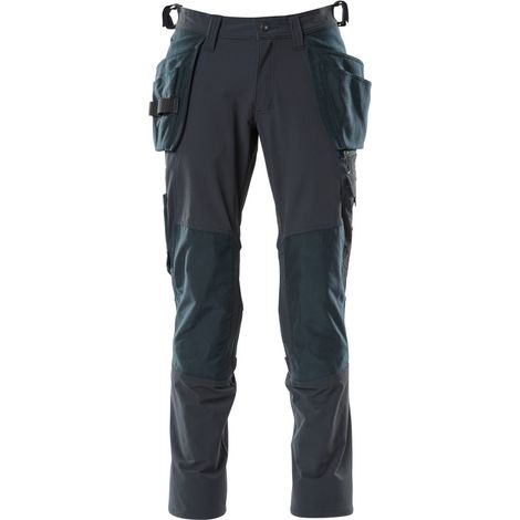 Mascot ACCELERATE Hose mit CORDURA-Knie- und Hängetaschen 18031-311 Gr. 49 schwarzblau (1/5)