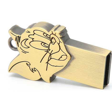 Clé USB 2.0 portable et étanche en métal, 32 Go, pour le transfert et le partage de données. (1/5)