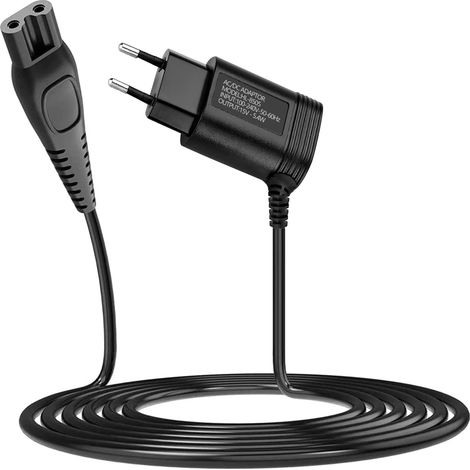 Adaptateur chargeur câble rasoir chargeur rasoir adaptateur pour Philips Norelco tondeuse barbe hq8505 9000 7000 5000 3000 mg5750 mg7790 mg7770 mg7720 BG5020 Shaver Charger de voyage remplace (1/5)
