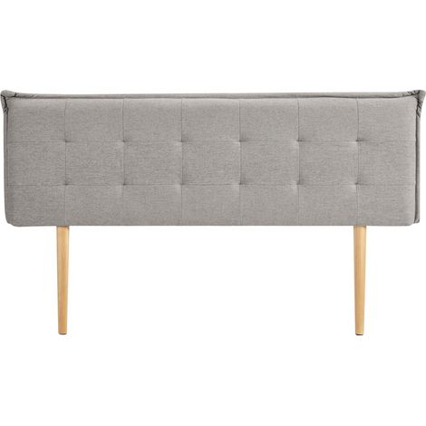 Tête de lit 160 cm ZELOX Gris 160x190 cm (1/5)