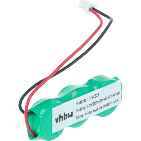 vhbw BIOS-Batterie kompatibel mit Dell XPS 2800, 2100, M140 Computer Notebook (20 mAh, 7,2 V, NiMH) (1/5)