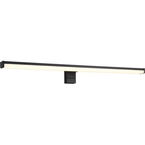 Applique da Interno a LED in Plastica Nero Opaco (1/2)