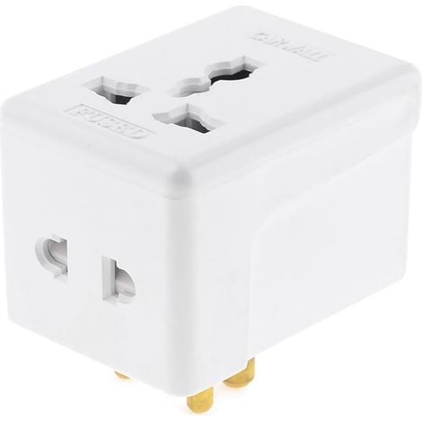 Kleiner Südafrika-Stecker an EU US Italien Buchse Klimaanlage Adapter AC 250V 5A (5759670b5bf6673...