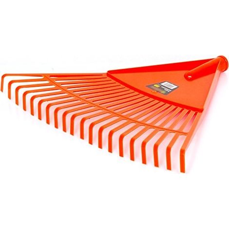 RÂTEAU À FEUILLES EN PLASTIQUE 44 CM - RÂTEAU À FEUILLES SANS MANCHE CX20H POKM TOOLSMARKET GMBH KT-CX20H