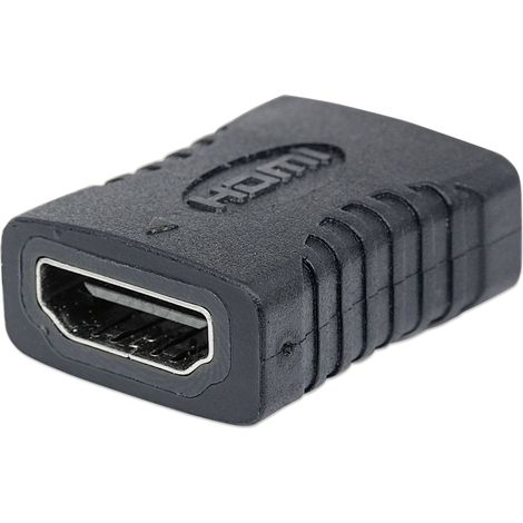 Manhattan 353465 HDMI Adaptateur [1x HDMI femelle - 1x HDMI femelle] noir contacts dorés Y656641 (1/5)