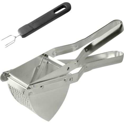 Duo Presse-purée à levier et Fourchette 3 dents pour pommes de terre Fackelmann (1/5)