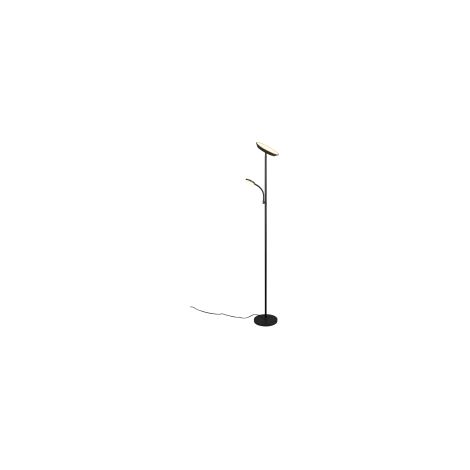 Reality Specter lámpara de pie negro mate LED 178 cm