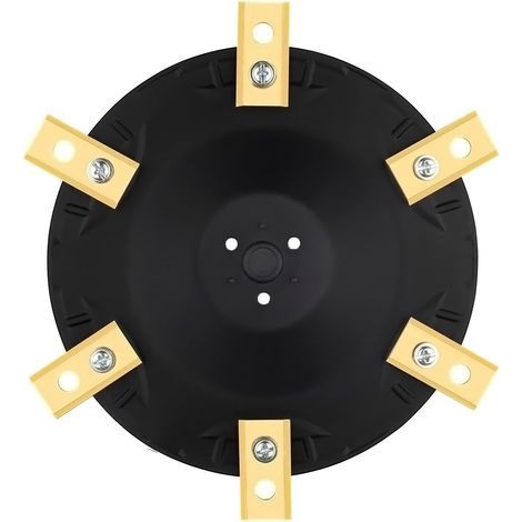 Disque à lames + 6 lames compatibles avec Worx Landroid S&M (à partir de 2020),Support Hexagonal AS1300 (1/5)