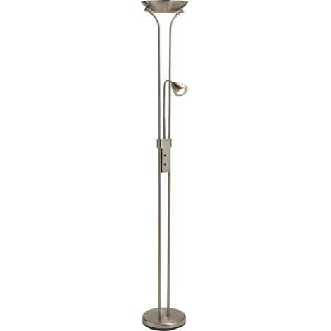 Markslojd DETROIT - Lampadaire Mère et Enfant à 2 Lumières, Acier, GU10 (1/3)