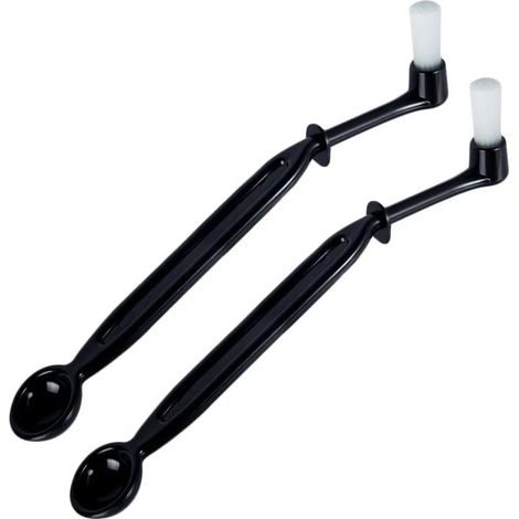 Accessoire pour moulin à café : brosse de nettoyage, pour le dosage, le nettoyage ou l’entretien lors de la préparation de café expresso.-AquaForge (1/5)