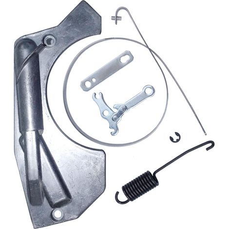 para Stihl MS290 MS390 MS310 029 039 para motosierra, kit de cubierta de freno de cadena, 1127 021 1102 1125 160 5400 (1/5)