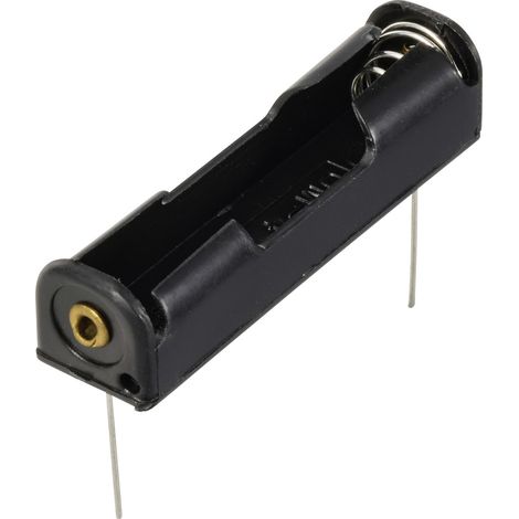 TRU COMPONENTS TC-13220560 Support de pile 1x LR3 (AAA) raccordement par pôles de contact (L x l x H (1/2)