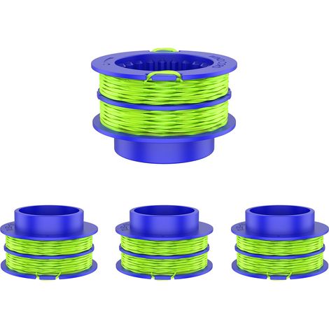 Paquete de 6 bobinas KLS 124-03 para desbrozadora, hilo de 4,8 m, compatible con cables Kobalt de 24 V máx. (1/5)