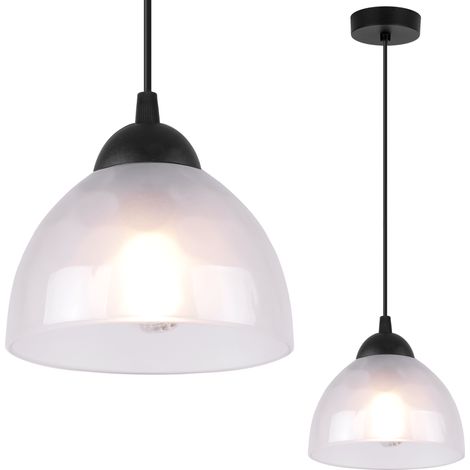 LAMPADA A SOSPENSIONE VENICE 1 LAMPADA PIANA LATTE E27 (1/5)