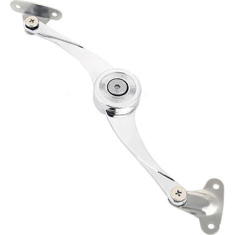 Kitchen cabinet door adjustable polished hinges, flip supports,B (1/5)