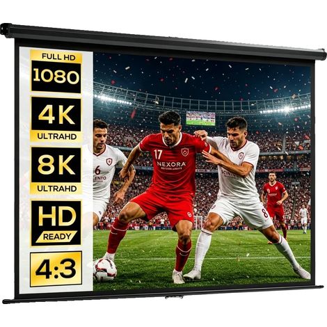 Leinwand, 4:3 Format, 4K Ultra HD, 84 Zoll (1/2)
