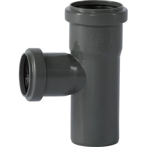 Culotte PVC DN50/40 87 Degrés, Tuyau d'Évacuation, Assainissement