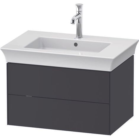 Duravit White Tulip, Waschtischunterbau wandhängend, Breite 684 x (1/3)