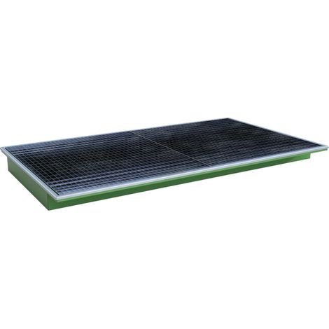 Bauer Südlohn Bac suspendu avec insert PE EHW 2200 PE, peint, vert réséda (1/2)