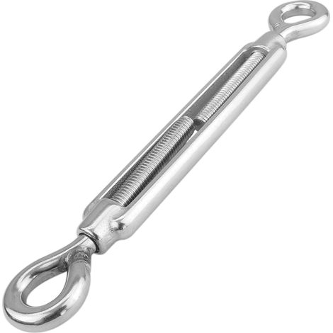 BeMatik - Tendeur de câble en acier. Modèle de filetage anneau à anneau 5 mm