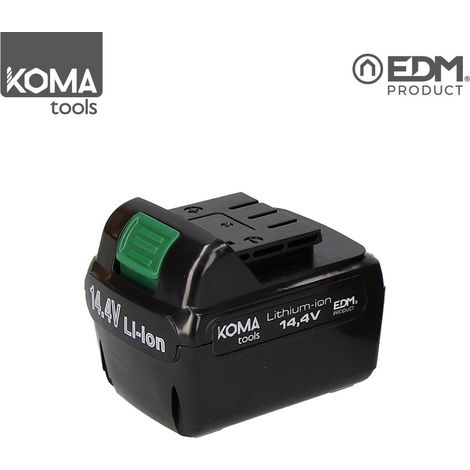 Batterie lithium 14,4V pour perceuse KOMA – Recharge rapide – Poids léger 262g – Autonomie prolongée – Koma Tools (1/3)