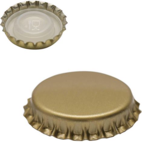 Tappo a corona per fermentazione Birra Ø 26 cm con sottotappo Bidoul 100 pezzi (1/3)